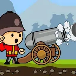 這是一張大炮和士兵的遊戲內容圖片
