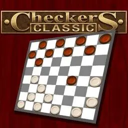 這是一張經典跳棋的遊戲內容圖片