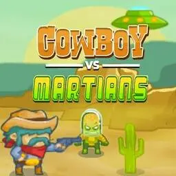 這是一張牛仔 vs. 火星人的遊戲內容圖片