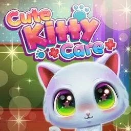 這是一張可愛貓咪護理的遊戲內容圖片