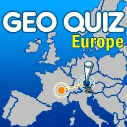 這是一張歐洲地理測驗的遊戲內容圖片
