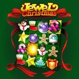 這是一張珠寶消消樂 聖誕版的遊戲內容圖片