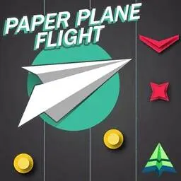 這是一張紙飛機的遊戲內容圖片