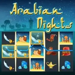 這是一張老虎機：阿拉伯之夜的遊戲內容圖片