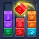 這是一張顏色方塊排序的遊戲內容圖片