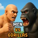 這是一張人類大戰猩猩的遊戲內容圖片