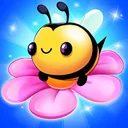 這是一張花開排序 2：蜂蜜拼圖的遊戲內容圖片