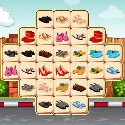 這是一張女生涼鞋麻將的遊戲內容圖片