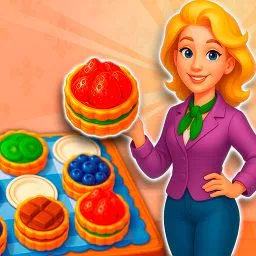 這是一張蛋糕排序的遊戲內容圖片