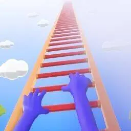 這是一張爬上梯子的遊戲內容圖片