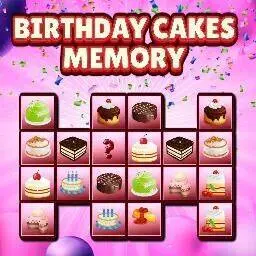 這是一張生日蛋糕記憶的遊戲內容圖片