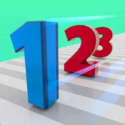 這是一張數字快跑的遊戲內容圖片