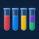 這是一張水排序：顏色拼圖的遊戲內容圖片