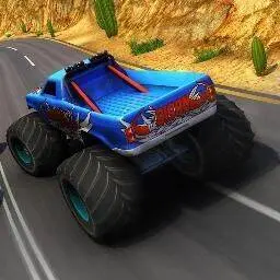 這是一張怪物卡車極限賽車的遊戲內容圖片