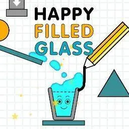 快樂的玻璃杯