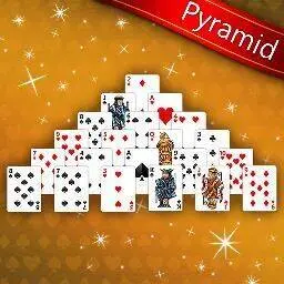 這是一張微軟金字塔紙牌的遊戲內容圖片
