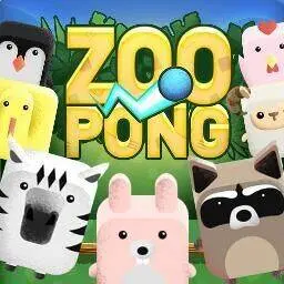 這是一張動物園乒乓球的遊戲內容圖片