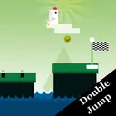 這是一張小雞跳跳：點擊挑戰的遊戲內容圖片