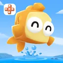 水面脫魚！