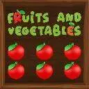 這是一張水果和蔬菜的遊戲內容圖片