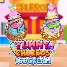 這是一張美味的油條冰淇淋的遊戲內容圖片