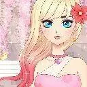 動漫女孩時尚妝容裝扮