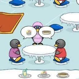 這是一張企鵝餐廳的遊戲內容圖片