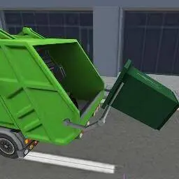 這是一張垃圾環衛車的遊戲內容圖片
