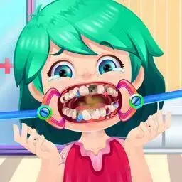 這是一張
有趣的牙醫手術的遊戲內容圖片