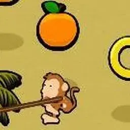 這是一張攀樹猴子的遊戲內容圖片