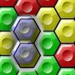 這是一張彩色蜂巢的遊戲內容圖片