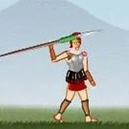 這是一張古代擲長矛的遊戲內容圖片
