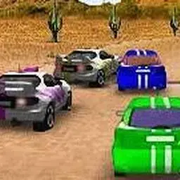這是一張3D賽車 DESERT的遊戲內容圖片