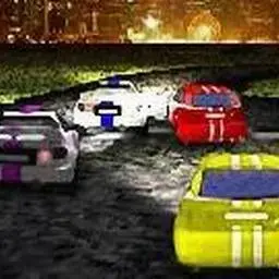 這是一張3D賽車 NIGHT的遊戲內容圖片