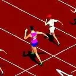 這是一張100 米短跑的遊戲內容圖片