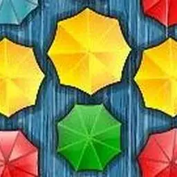 這是一張雨傘消圖案的遊戲內容圖片