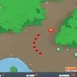 這是一張森林貪食蛇的遊戲內容圖片