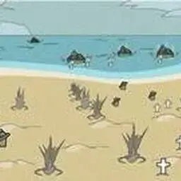 這是一張小島守衛戰的遊戲內容圖片