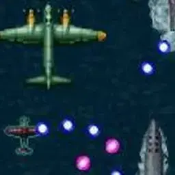 這是一張1943紅飛機的遊戲內容圖片