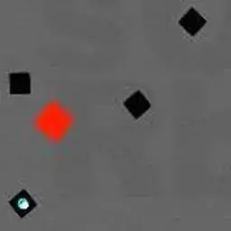 這是一張閃避紅方格的遊戲內容圖片
