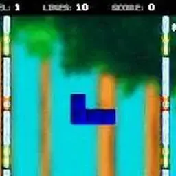 這是一張Sonic Tetris的遊戲內容圖片