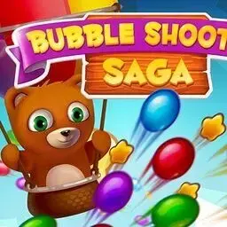這是一張泡泡射擊 泰迪熊版的遊戲內容圖片