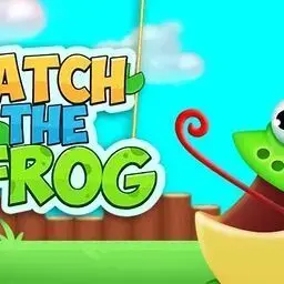 這是一張捉青蛙的遊戲內容圖片