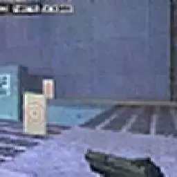 這是一張CS射擊訓練的遊戲內容圖片