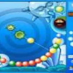 這是一張海底泡泡龍的遊戲內容圖片