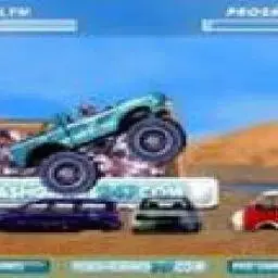 這是一張越野賽車的遊戲內容圖片