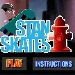 這是一張斯坦溜冰的遊戲內容圖片