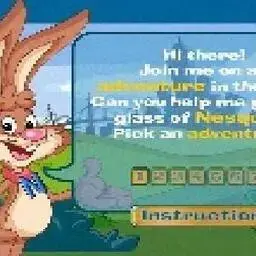 這是一張滑板兔歷險記的遊戲內容圖片