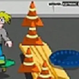 這是一張對抗滑板的遊戲內容圖片