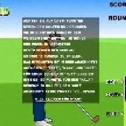 這是一張打高爾夫球的遊戲內容圖片